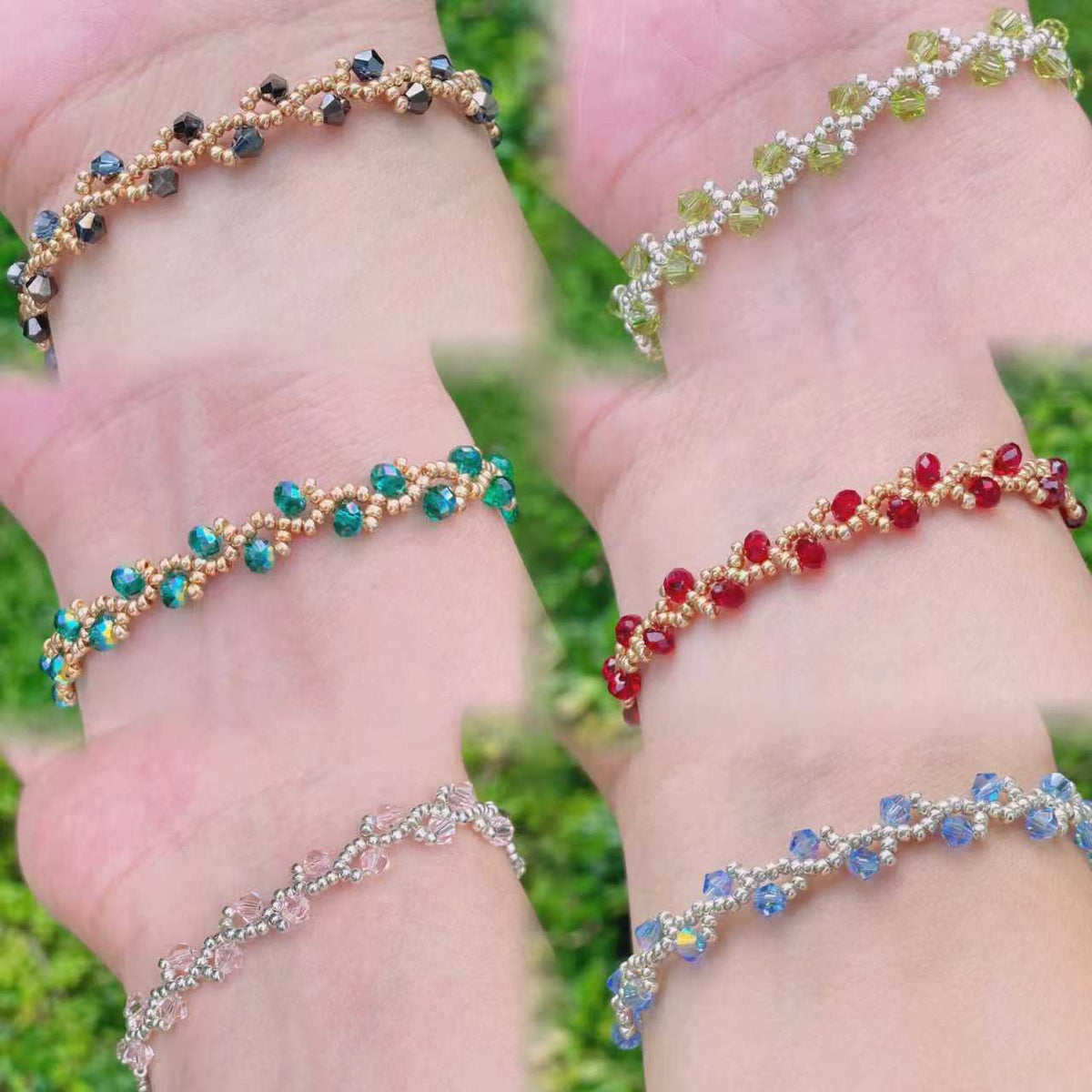 Crystal Color Bracelets