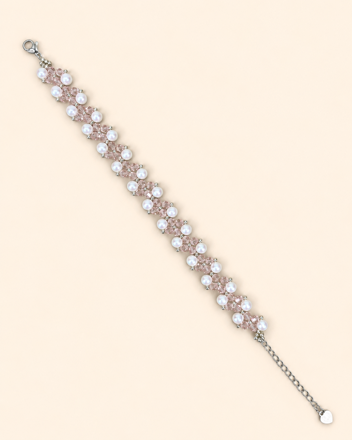 Blush Bloom Pearl Bracelet