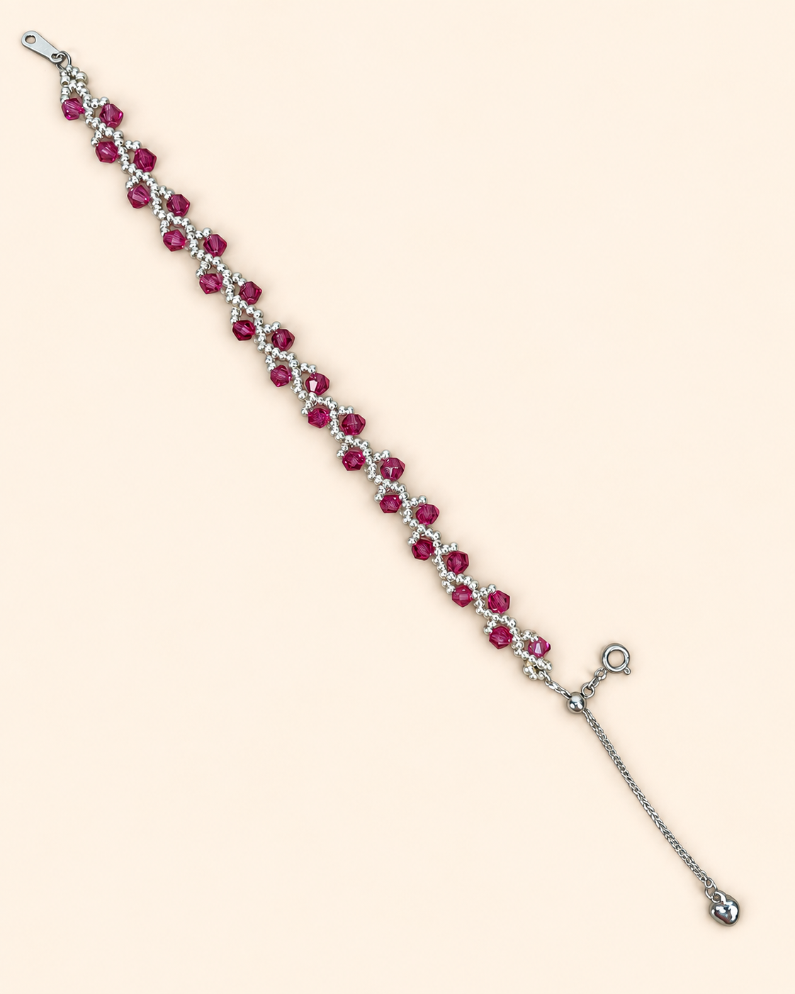 Ruby Cascade Bracelet