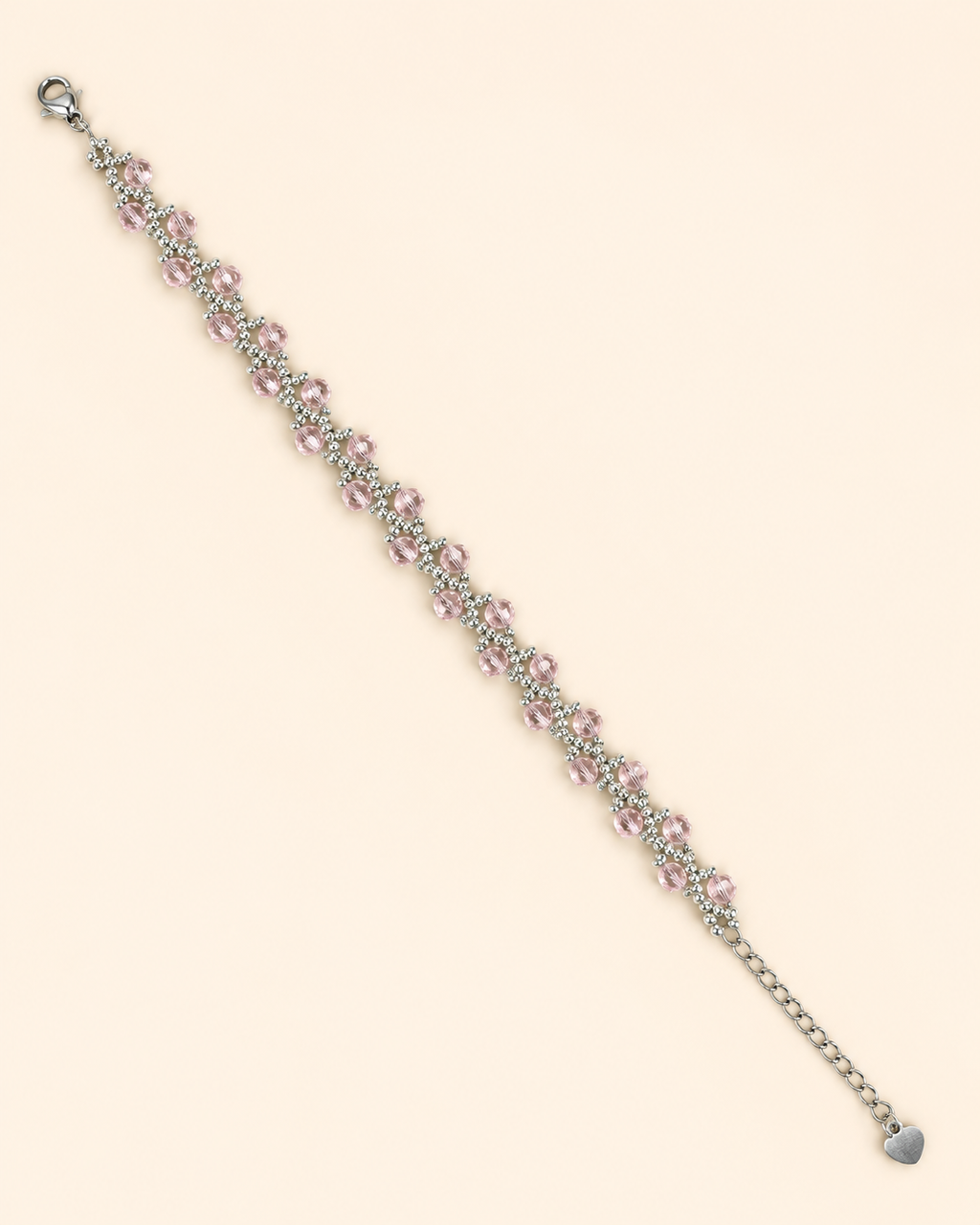 Blush Haze Crystal Bracelet