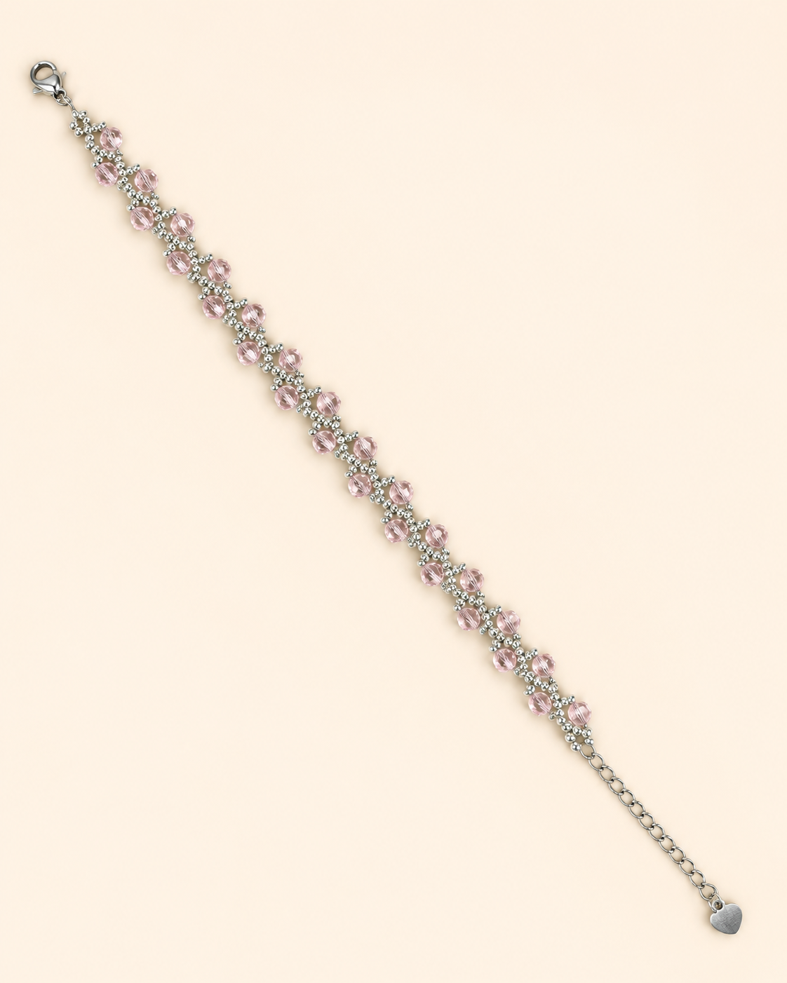 Blush Haze Crystal Bracelet