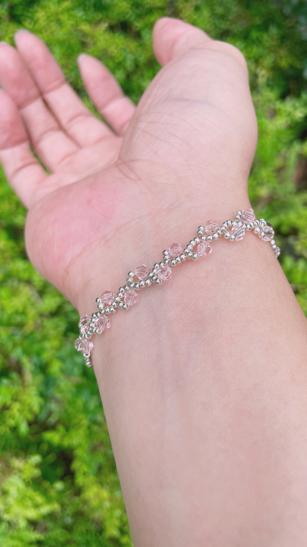 Blush Haze Crystal Bracelet