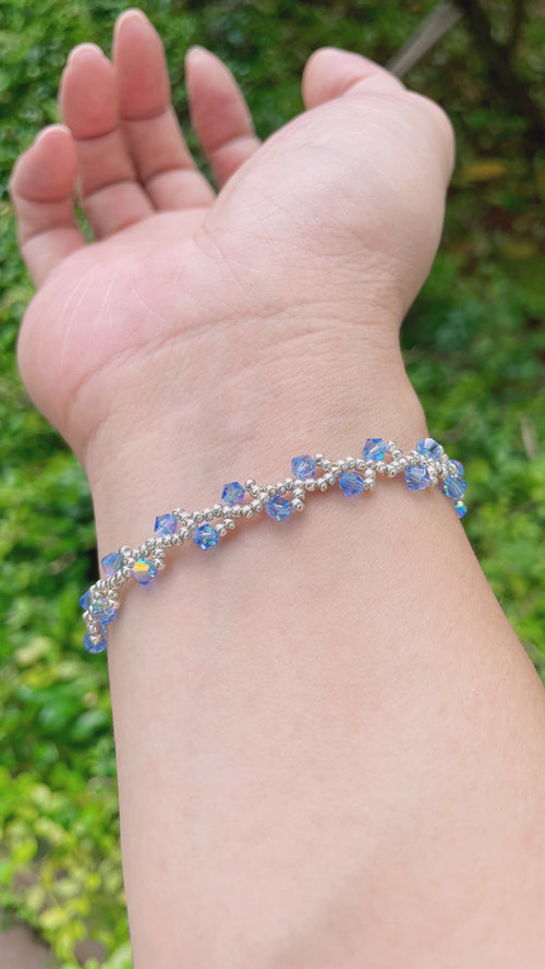 Azure Ripple Bracelet